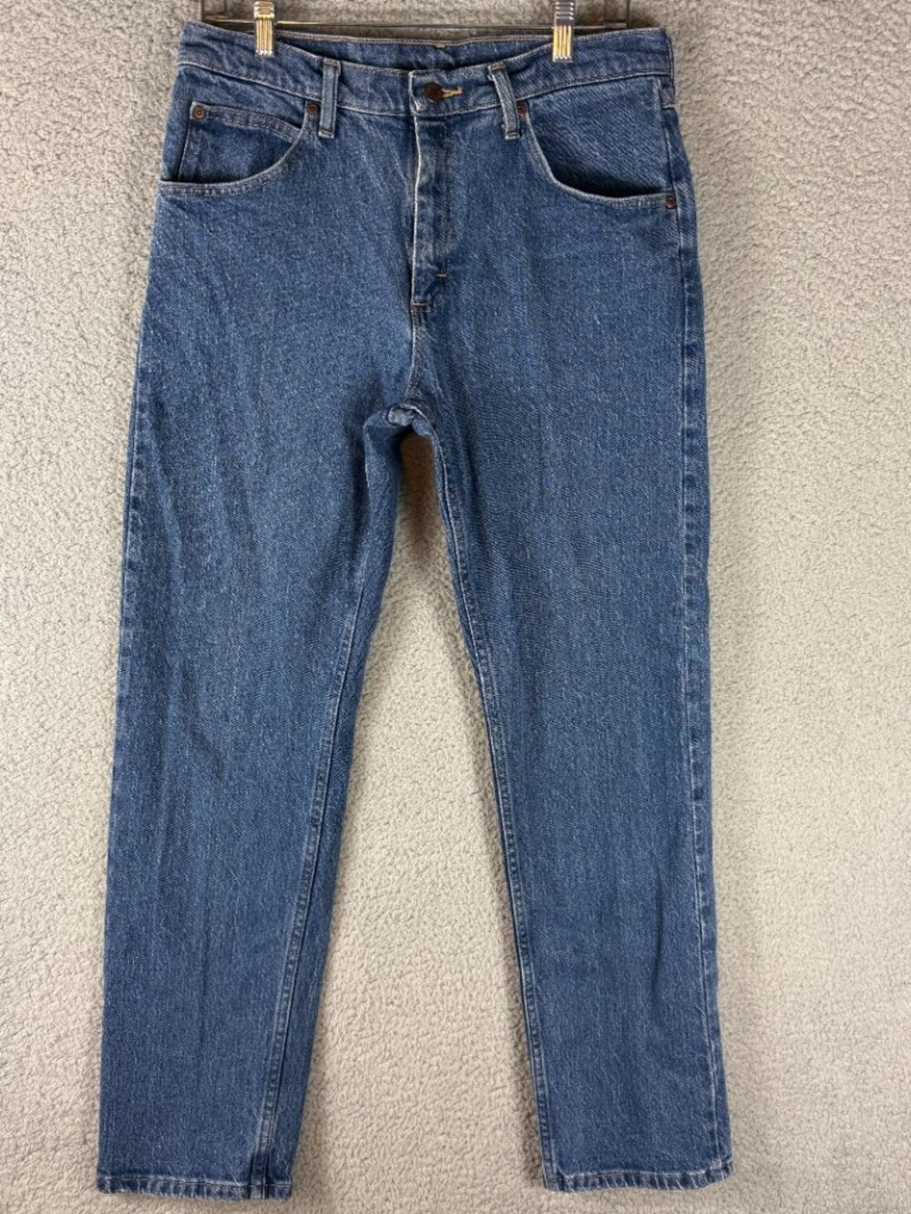 Wrangler Premium Quality Men's Straight Leg Jeans 32x32 Medium Wash